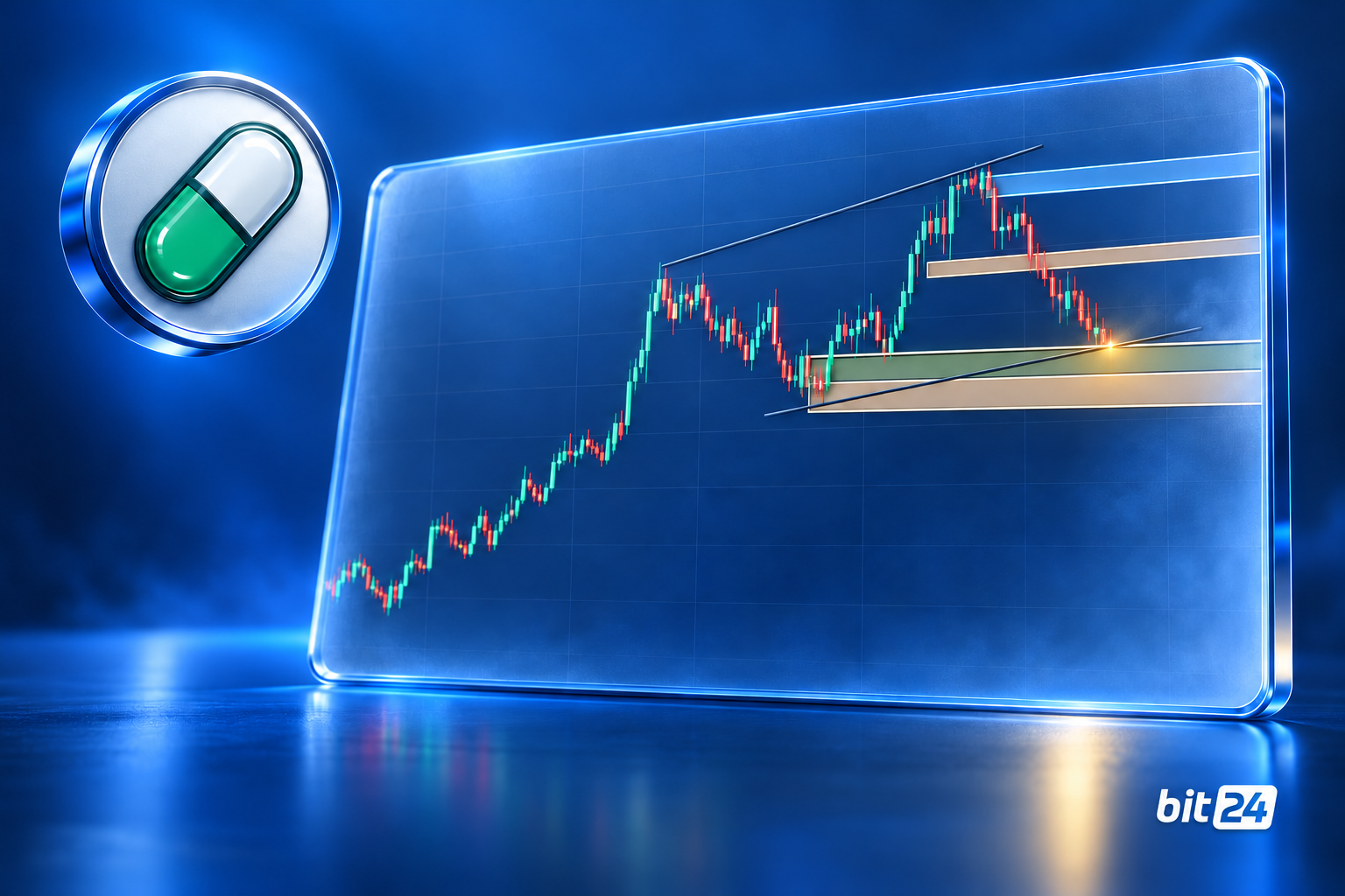 تحلیل تکنیکال PUMP | آیا قیمت پامپ از حمایت برمی‌گردد؟